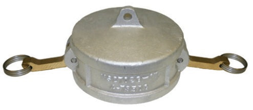 Morrison Bro. Fig 927, 928, 735DC EVR Dust Cap For Use With Cam-And-Grove Fitting Adaptors - Aluminum