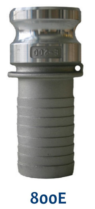 Morrison Brothers Co, 800A, 800B, 800C, 800D, 800E, 800F, 800DC, 800DP, Cam-and-Groove Fitting - Male Adaptor/Female Thread, connect and disconnect components quickly, fluid handling.