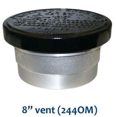 Morrison Brothers Co, 244OM, Male Threaded Emergency Vents, 2-Inch, 3-Inch, 4-Inch, 5-Inch, 6-Inch, 8-Inch, 10-Inch, Vents. Flanged Kits. 
