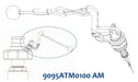 Morrison Brothers Co, 9095ATM, Test Mechanism Assembly, 9095ATM0100 AM, 9095ATM0200 AK, 9095ATM3200 AK, 9095ATM0300 AK, 9095ATM3300 AK, 9095CTM0100 AM, 9095ATM1000 AK, test the line at any time during the filling process to actuate the float and stop the fill. 