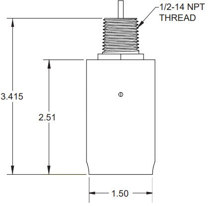 Stainless steel float sensor, Liquid leak detection sensor, Fuel tank leak detector
Containment sump sensor, Interstitial space leak sensor, UL approved leak detection device, Nitrophyl float sensor
Tank alarm compatible sensor, Industrial liquid detection sensor, Leak detection for dispenser pans. Morrison Brothers Co. 924LS, Liquid Sensor. 