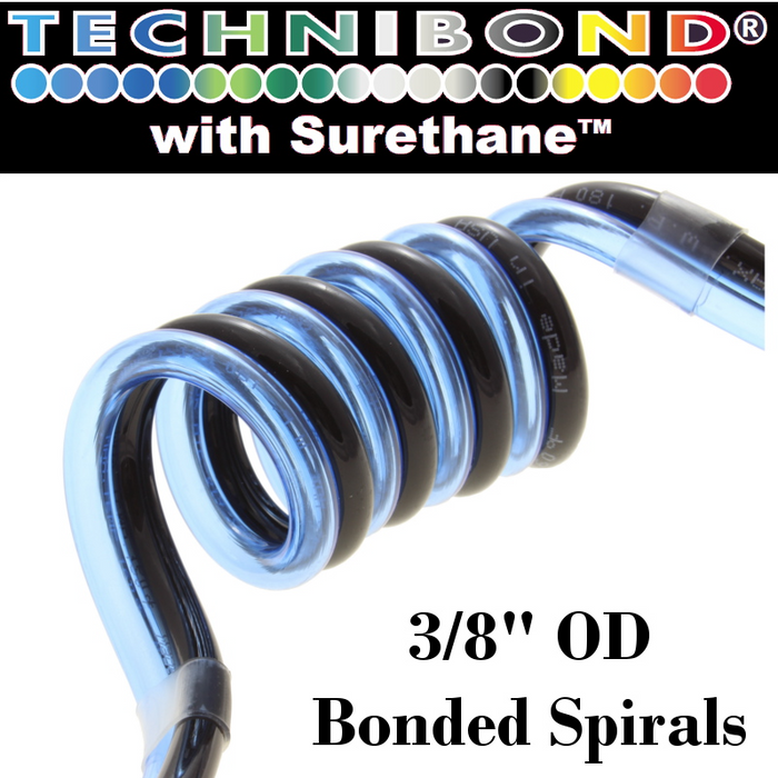 Spiral Bonded Pneumatic - Technibond ® (3/8″) OD Tubing