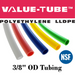 Pneumatic Tubing and Fittings, Hose, Pipe and Fittings, Air Hose, Polyethylene Tubing, Pneumatic Tubing, Polyethylene Tubing, Chemically Inert, BPA Free, UV-Stabilized, Phthalate Free, SF 61® Certified, Black Tubing, Navy Blue Tubing, Green Tubing, Natural Tubing, Red Tubing, Yellow Tubing, Natural Tubing, Value-Tube.  