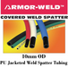 Pneumatic Tubing and Fittings, Pipe and Fittings, Air Hose, Pneumatic Tubing, Armored Jacket Protects Tubing in Welding Environments, Superior Kink-Resistance, High Abrasion-Resistant, UV-Resistant, Oil-Resistant, Flame-Retardant Cover, Resists Hydrolysis, Ozone-Resistant, Connections are Made by Stripping Jacket and Exposing Tubing Core, Resistant Tubing, Spatter Resistant Tubing, Armor-Weld, Tubing, Black Tubing, Green Tubing, Light Blue Tubing, Red Tubing, Yellow Tubing, White Tubing, PU Tubing,