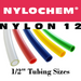 Pneumatic Tubing and Fittings, Hose, Pipe and Fittings, Air Hose, Nylochem® Nylon Pneumatic Tubing, Nylochem® Nylon, Abrasion-Resistant, Tubing, Black Tubing, Clear Tubing, Clear Blue Tubing, Green Tubing, Light Blue Tubing, Navy Blue Tubing, Red Tubing, White Tubing, Yellow Tubing