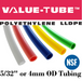 Pneumatic Tubing and Fittings, Hose, Pipe and Fittings, Air Hose, Polyethylene Tubing, Pneumatic Tubing, Polyethylene Tubing, Chemically Inert, BPA Free, UV-Stabilized, Phthalate Free, SF 61® Certified, Black Tubing, Navy Blue Tubing, Green Tubing, Natural Tubing, Red Tubing, Yellow Tubing, Natural Tubing, Value-Tube.  
