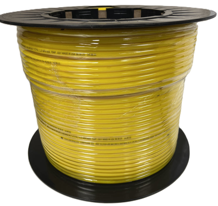 Pneumatic Tubing and Fittings, Pipe and Fittings, Air Hose, Pneumatic Tubing, Armored Jacket Protects Tubing in Welding Environments, Superior Kink-Resistance, High Abrasion-Resistant, UV-Resistant, Oil-Resistant, Flame-Retardant Cover, Resists Hydrolysis, Ozone-Resistant, Connections are Made by Stripping Jacket and Exposing Tubing Core, Resistant Tubing, Spatter Resistant Tubing, Armor-Weld, Tubing, Black Tubing, Green Tubing, Light Blue Tubing, Red Tubing, Yellow Tubing, White Tubing, PU Tubing,