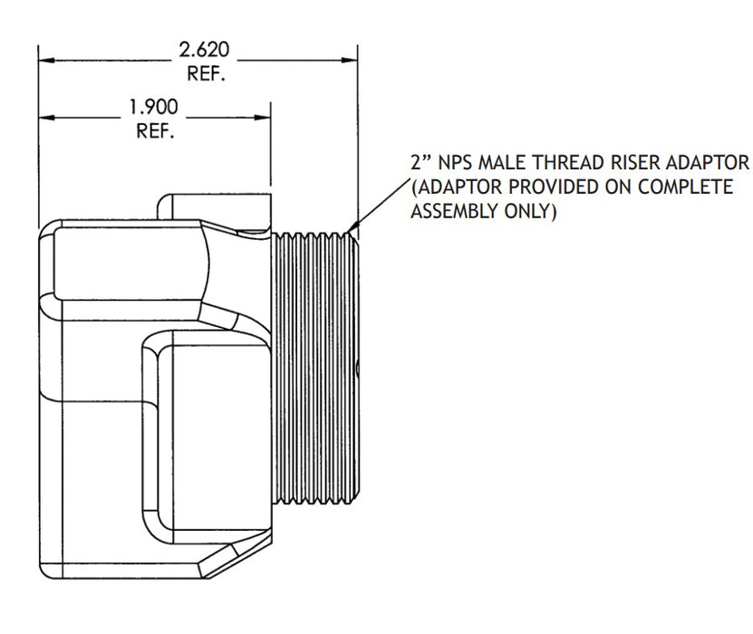 Morrison Bros Fig. 180M Thermal Relief Spin-Secure Locking Fill Cap & Adaptor