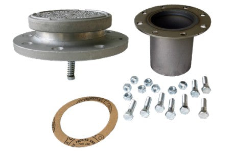 Morrison Brothers Co, 245, 245F, 245M, Lightweight Emergency Vents, spring-loaded emergency vent, used on aboveground storage tanks, conjunction with a “normal vent.” Flanged Kits