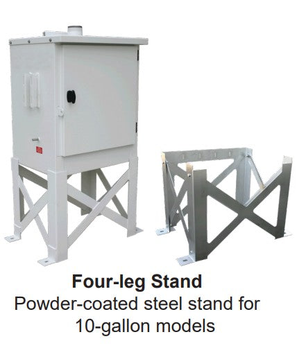 Morrison Brothers Co, 715, AST Remote Fill Box, On Wall. 715 Series 10‑gallon remote fill box, vented weatherproof lockable steel cabinet, 2‑inch and 3‑inch NPT or flange connections, sloped bottom with drain and hand pump, quick or dry disconnect options, vapor recovery compatible, powder‑coated or stainless steel construction, UL‑2583 approved.