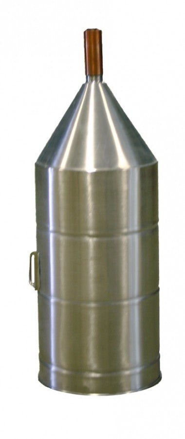 Morrison Brothers Co. FIg 449,  Funnels, Carrying Case, 5 gallon stainless steel test measure, liquid dispensing calibration container, OIML R-120 calibrated test measure, NIST Handbook 105-3 compliant measure, 
API standard calibration measure, graduated neck calibration container,  precision liquid measurement tool, 
concave bottom stainless steel measure, fuel dispenser calibration equipment, metered output verification tool. 
