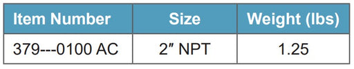 Morrison Brothers Co, 379, Combination Fill Cap and Vent, Designed for tank filling applications, tight fill connection is not required, atmospheric venting needs to take place through the same opening.
