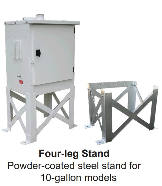 Morrison Brothers Co, 715, AST Remote Fill Box, On Wall. 715 Series 10‑gallon remote fill box, vented weatherproof lockable steel cabinet, 2‑inch and 3‑inch NPT or flange connections, sloped bottom with drain and hand pump, quick or dry disconnect options, vapor recovery compatible, powder‑coated or stainless steel construction, UL‑2583 approved.