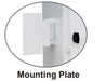 Morrison Brothers Co, 715, Remote Fill Box, Bottom Connection. 715 Series remote fill box, 10‑gallon capacity steel cabinet, powder‑coated white, 14‑gauge construction, sloped bottom with front drain, pad‑lockable door, grounding stud, vapor recovery brackets, 2‑ or 3‑inch NPT bottom connection, UL‑2583 and Florida DEP EQ‑787 approved