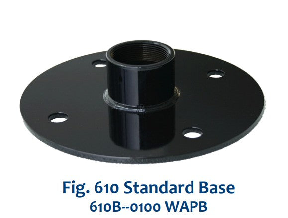 Morrison Brothers Co, 610, Standard Base, 610, Hinged Base, 610 Base, Reduces installation time, Inspection and service are easier and safer from grade level, 