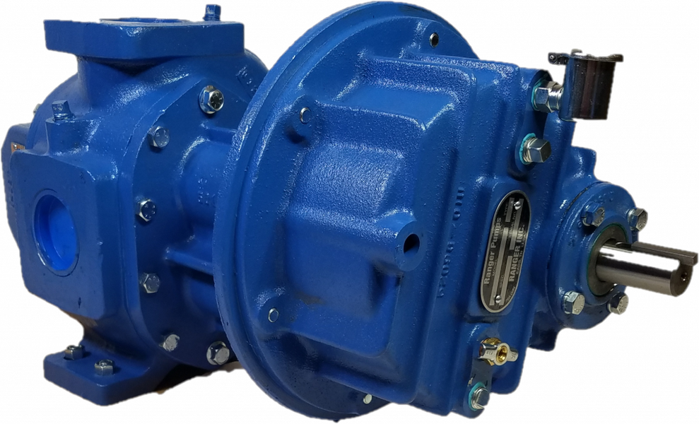 Ranger Pumps 179PGBRV Helical Gear Pump w/ Gear Reducer, Lube Oil — RYSX Railroad Equipment Specialists