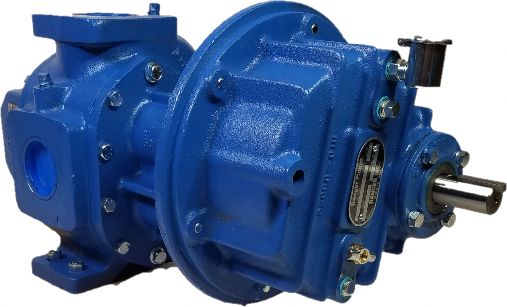 Ranger Pumps 179PGBRV Helical Gear Pump w/ Gear Reducer, Lube Oil ...