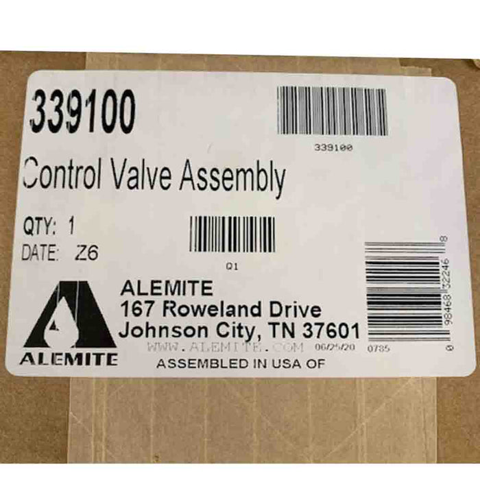 339100 Alemite Control Valve Assembly