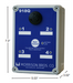 Morrison Bros 918Q Alarm Box, 4 Input Quad Channel