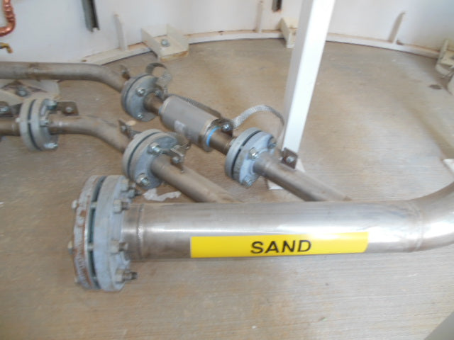 Custom Sand System Piping Assemblies, Stainless Steel