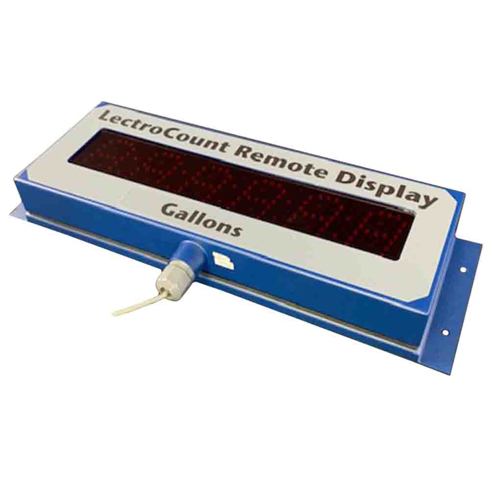Lcra Control Panel E1615 LectroCount LCR-II LCR-600 XL LED Remote Display Liquid Controls ...