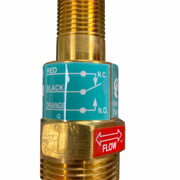 GEMS FS-550 Liquid Flow Switch, Paddle Type, P/N 29609