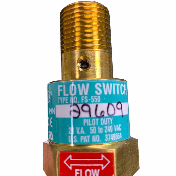 GEMS FS-550 Liquid Flow Switch, Paddle Type, P/N 29609