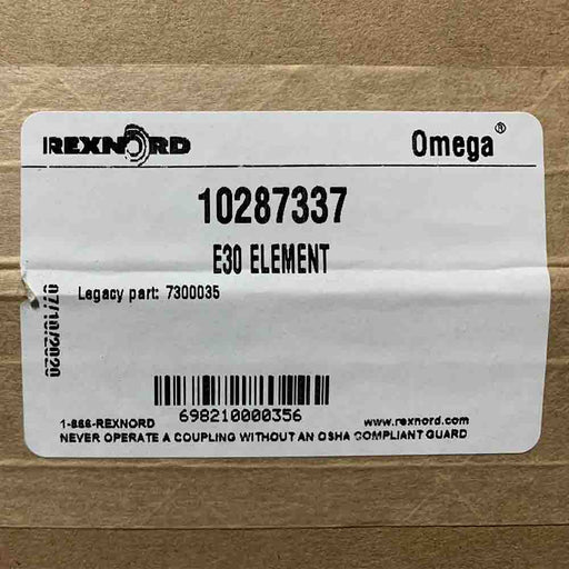 Omega 7300035 E30 Element elastomeric couplings for pumps