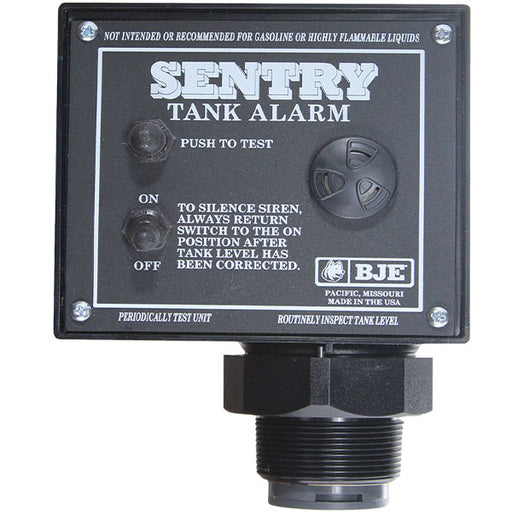 BJE sentry tank alarm high level protection 007670 railyardsupply.com