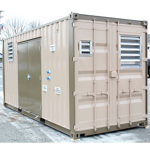Airbox; Modified Shipping Containers Air Compressor Systems