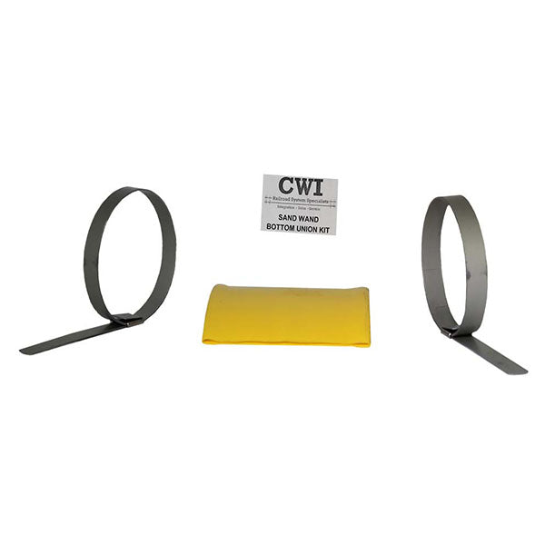 CWI railroad system specialists bottom union kit for sand wands for locomotive sand systems